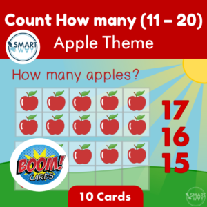 count 11-20 boom cards