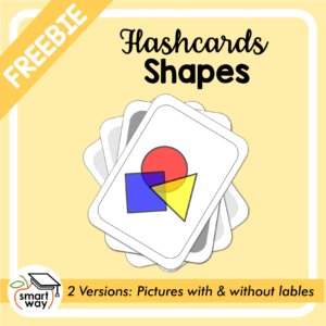 free shapes flashcards