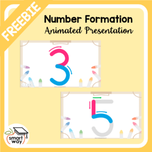 Free number formation animated presentation