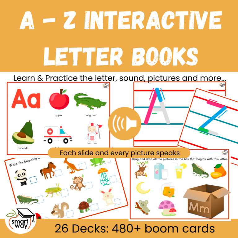 a-z interactive letter boom cards