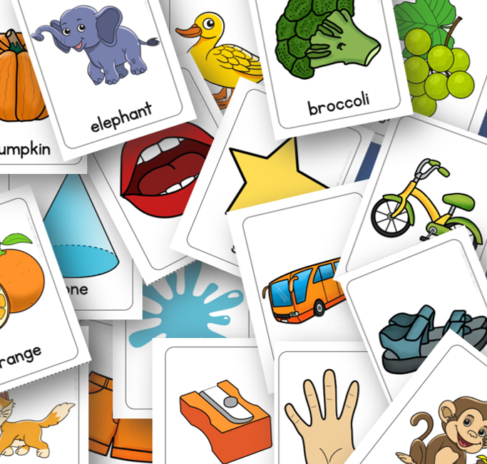 Free flash cards for Kindergarten and Preschool