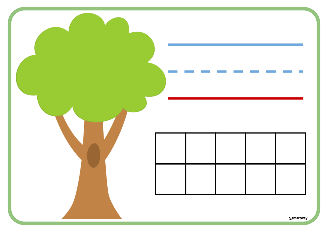 Tree counting mat